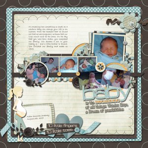 A BABY IS