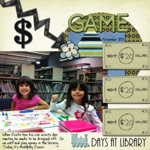 Game Day at the Library