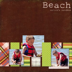 Beach, nature's sandbox