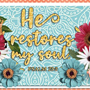 He restores my soul