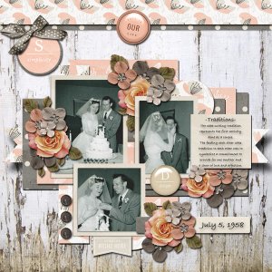 Mini Kit Challenge June-Used the supplied kit and Tinci