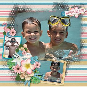 Summer pool daze
