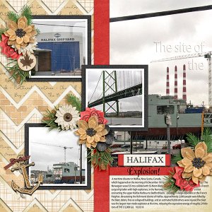 The site of the Halifax Explosion