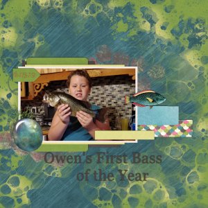 Owens First Bass of the Year