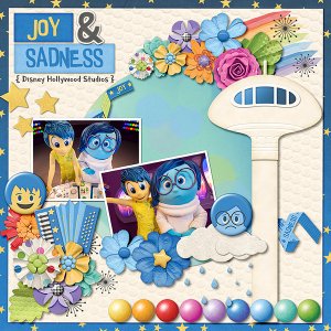 Meeting Joy and Sadness - Epcot