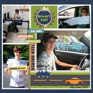 June 2019 Pocket Scrapping Challenge
