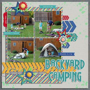 backyard camping