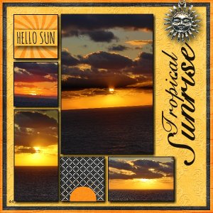 Tropical Sunrise