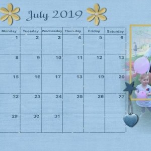 201907 Calendar