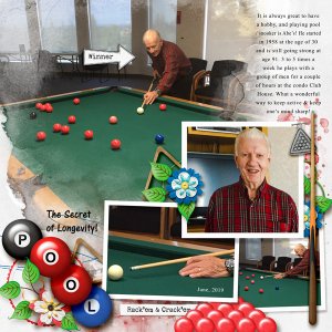 Secret to Longevitity? - Pool!