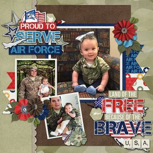 Proud to Serve Air Force