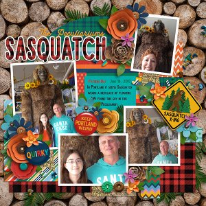 2017 Peculiarium Sasquatch on Fathers Day