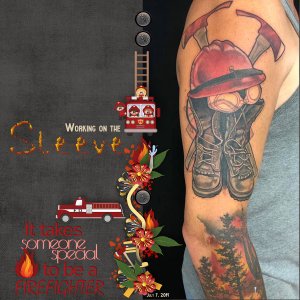 Working on the Sleeve