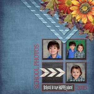 SCHOOL PHOTOS - School is our happy place!  2015