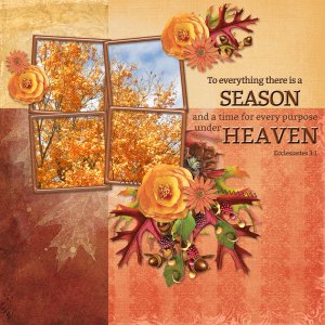 To everything there is a SEASON ...
