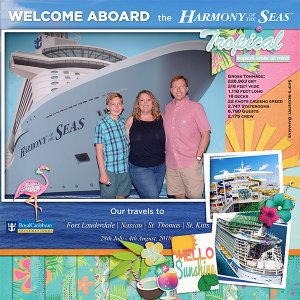 Harmony of the Seas Embarkation