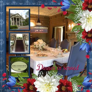 Dinner is ready ... George Eastman House, Rochester, NY