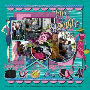 Free to Sparkle and Shop