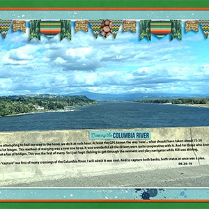 Crossing the Columbia - the first time