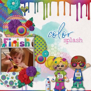 Color Splash by Boomersgirl Designs