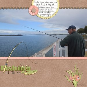 Fishing at Iluka