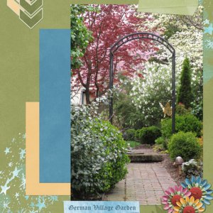 German Village Garden