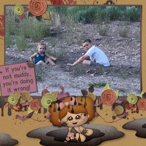 Getting Muddy by Boomersgirl Designs