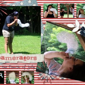 Foamerators on the Fourth of July