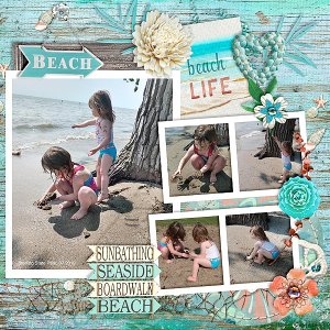 At the Beach (Sterling)