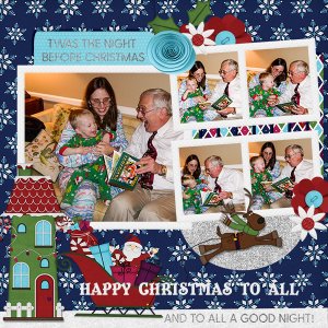 Twas the night before christmas