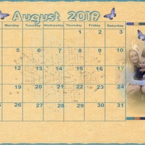 201908 Calendar