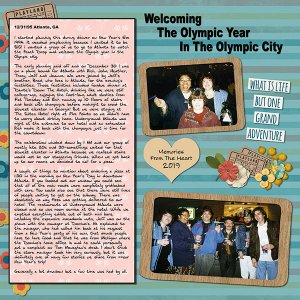 Welcoming The Olympic Year In The Olympic City