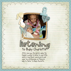 Listening to Baby Charlotte