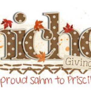 Thanksgiving Themed Name Tag