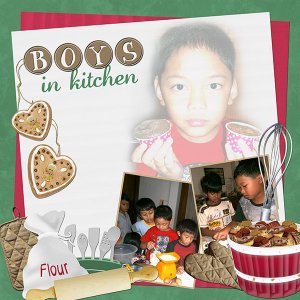 Boys Cooking