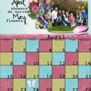 April Calendar