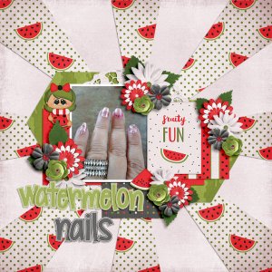 Watermelon Nails