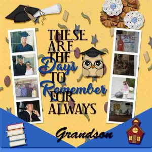 Grandson college Graduation