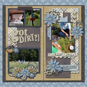 Miss Fish Travel Notebook Bundle 3 #7 + Lindsay Jane Denim + Dirt