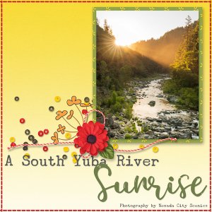 Sunrise at the Yuba