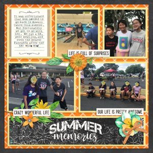 2019-08 Pocket Scrapping Challenge