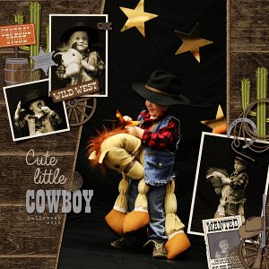 Cute Little Cowboy