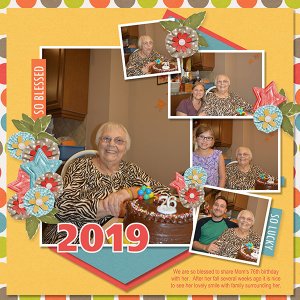 Mom's 76th Birthday