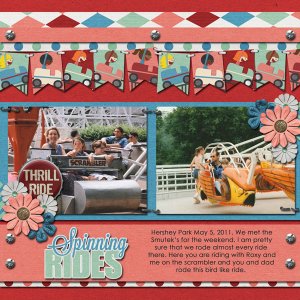 MagsGraphics Coaster Craze and Miss Fish Happy Days Template
