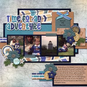 Miss Fish Bake Sale August-Photo Strips + CathyK Chart your Own Course 