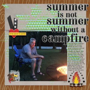 summer is not summer without a campfire