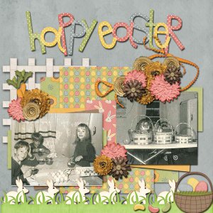 Dandelion Dust Retirement-Bunny Hop Kit with an Amber Shaw Template