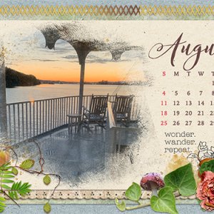 desktop for August Challenge