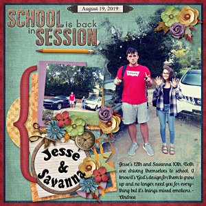 First day of school 2019