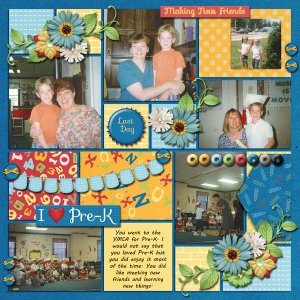 Dandelion Design-Pre-K / Pony Tail Template Pocketful 2